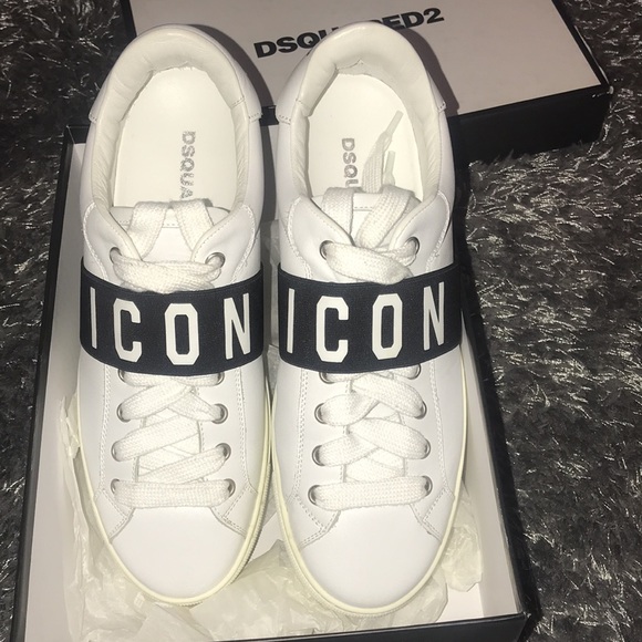 Dsquared2 ICON Sneakers EU 39 US 9 - Picture 6 of 6